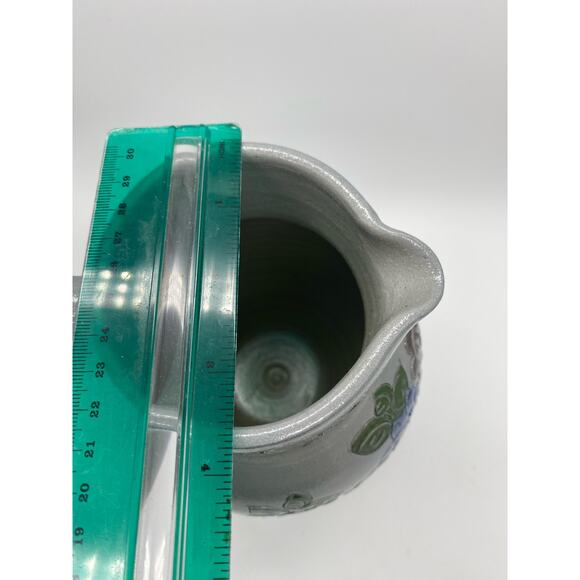 Betschdorf signed by  Krumeich,H Gres D Alsace Stoneware‎ salt glaze Pitcher. - Picture 8 of 11